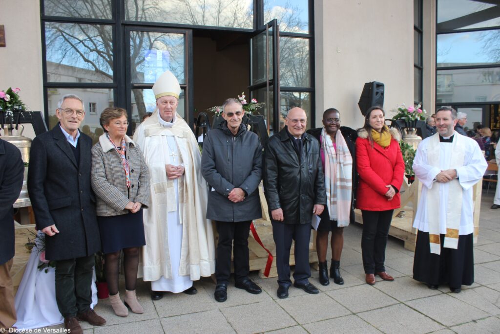 Benediction-cloches-St-Joseph-le-Bienveillant-Montigny-Voisins 19 mars 2023 ParrainsMarraines @diocese de Versailles