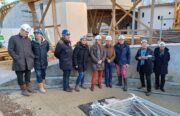 Visite de chantier de la future église Saint-Joseph-le-Bienveillant à Voisins-le-Bretonneux (78)