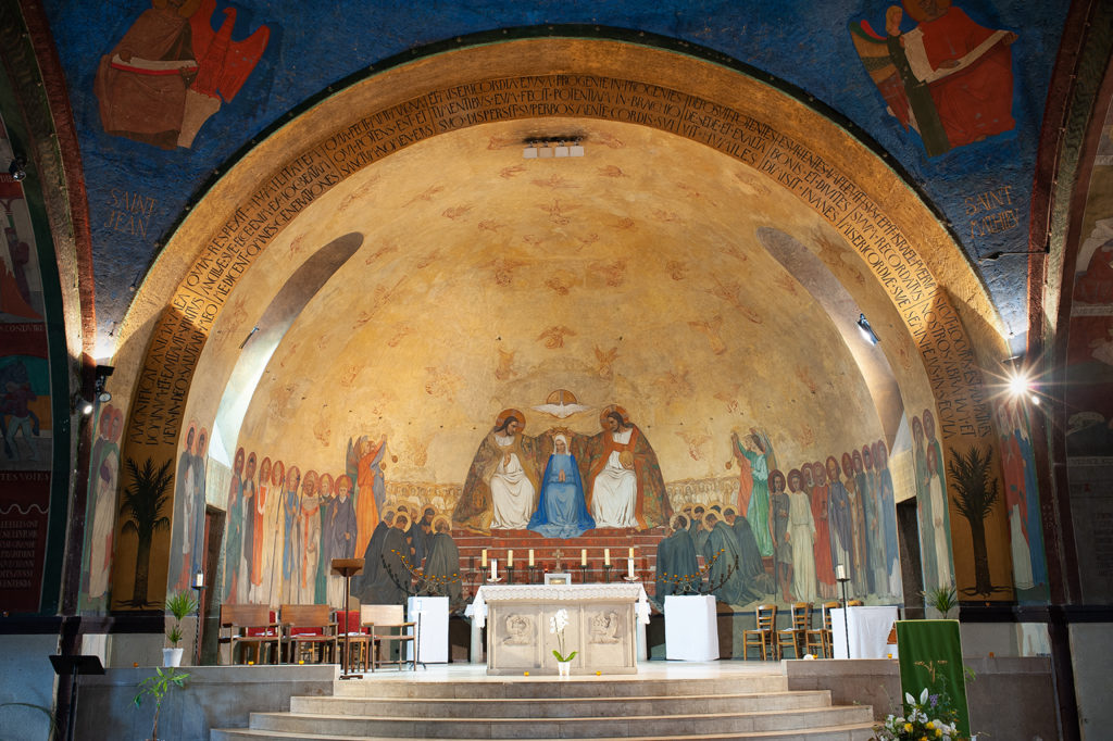 Choeur de l'église Notre-Dame du calvaire à Châtillon (92) (Crédit GF/CDC)