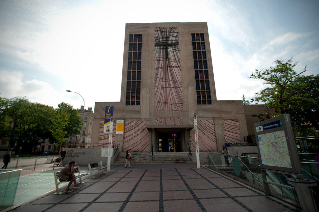 Eglise Saint-Jacques à Montrouge (Crédit GF/CDC)