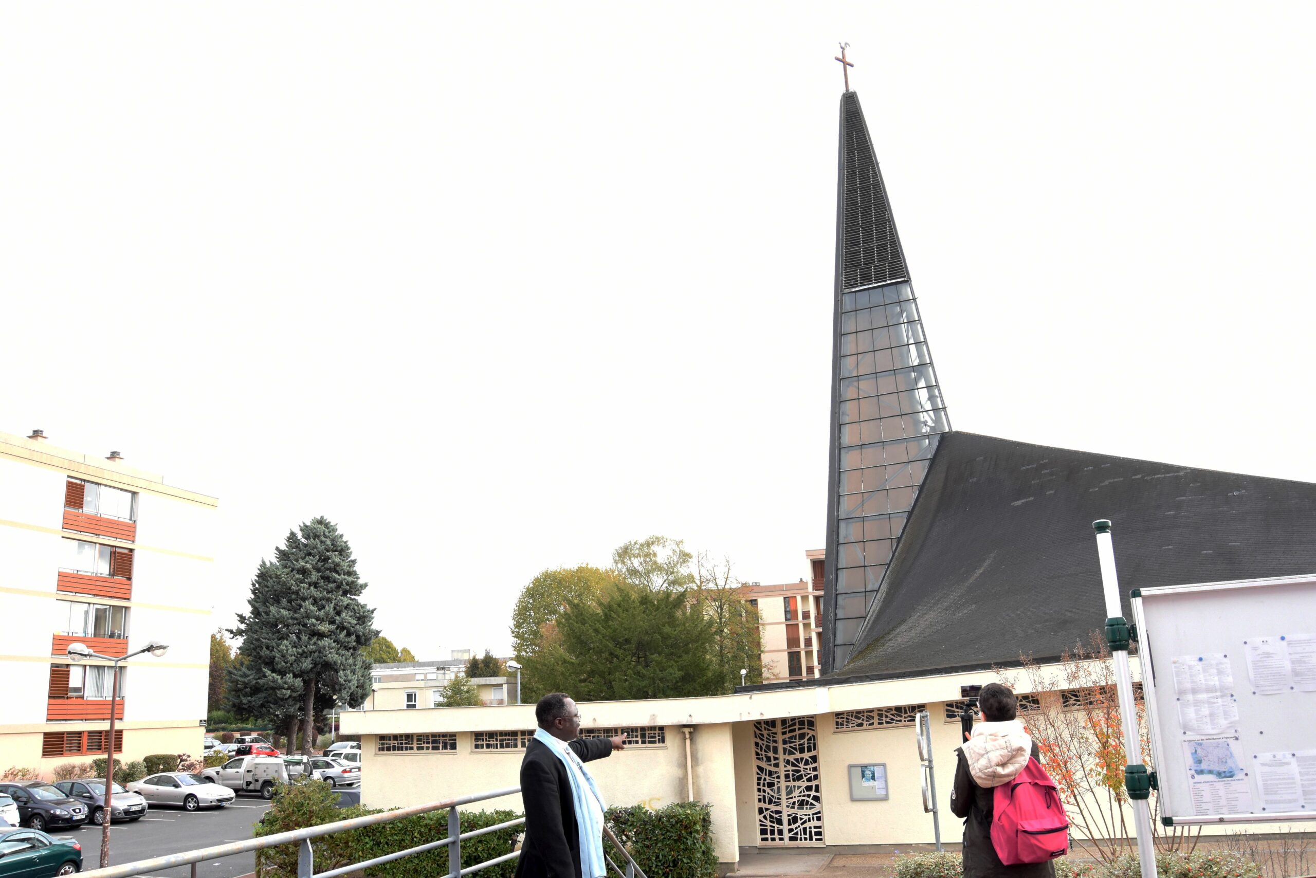 Franconville église Notre-Dame-des-Noues fermée depuis décembre 2019