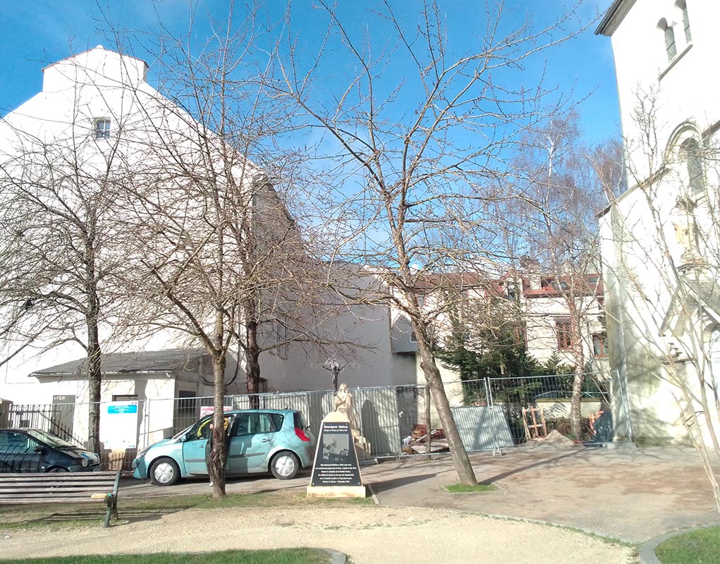 Chantier en cours à la maison Saint-Nicolas de Meaux (77)