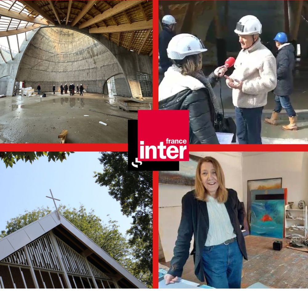 France Inter consacre une série de reportages aux bâtisseurs d’églises