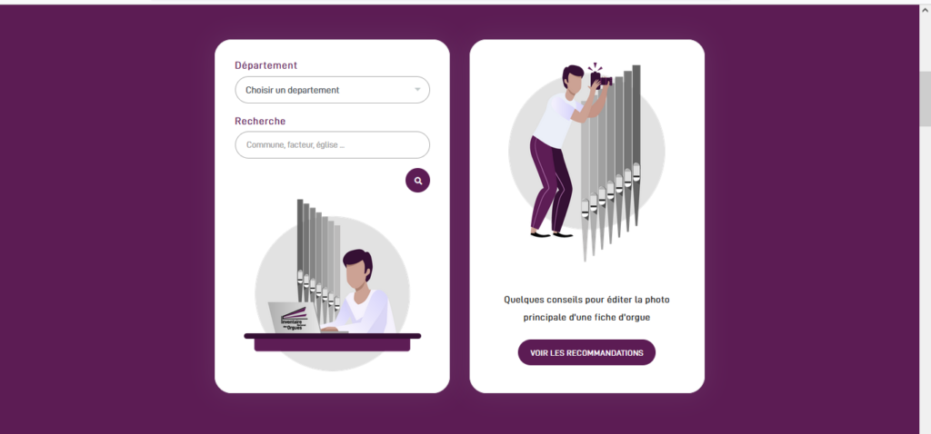 Capture d'écran du site inventaire-des-orgues.fr