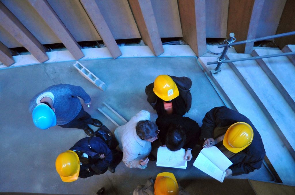 Réunion chantier