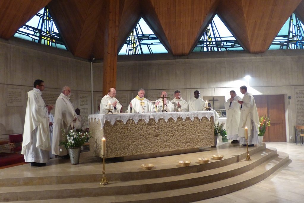 Bénédiction du centre culturel de Notre-Dame-des-Roses le le 14 septembre 2013