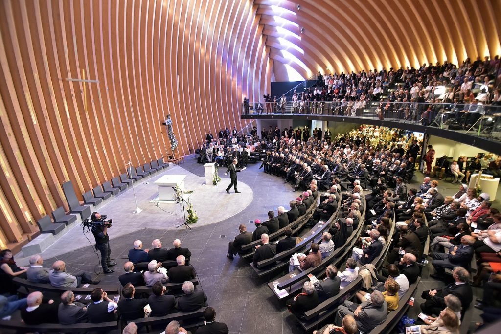 Inauguration de la cathédrale Notre-Dame-de-Créteil