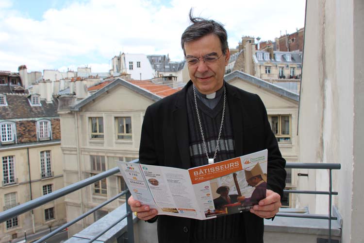 Monseigneur Aupetit, évêque des Chantiers, archevêque de Paris