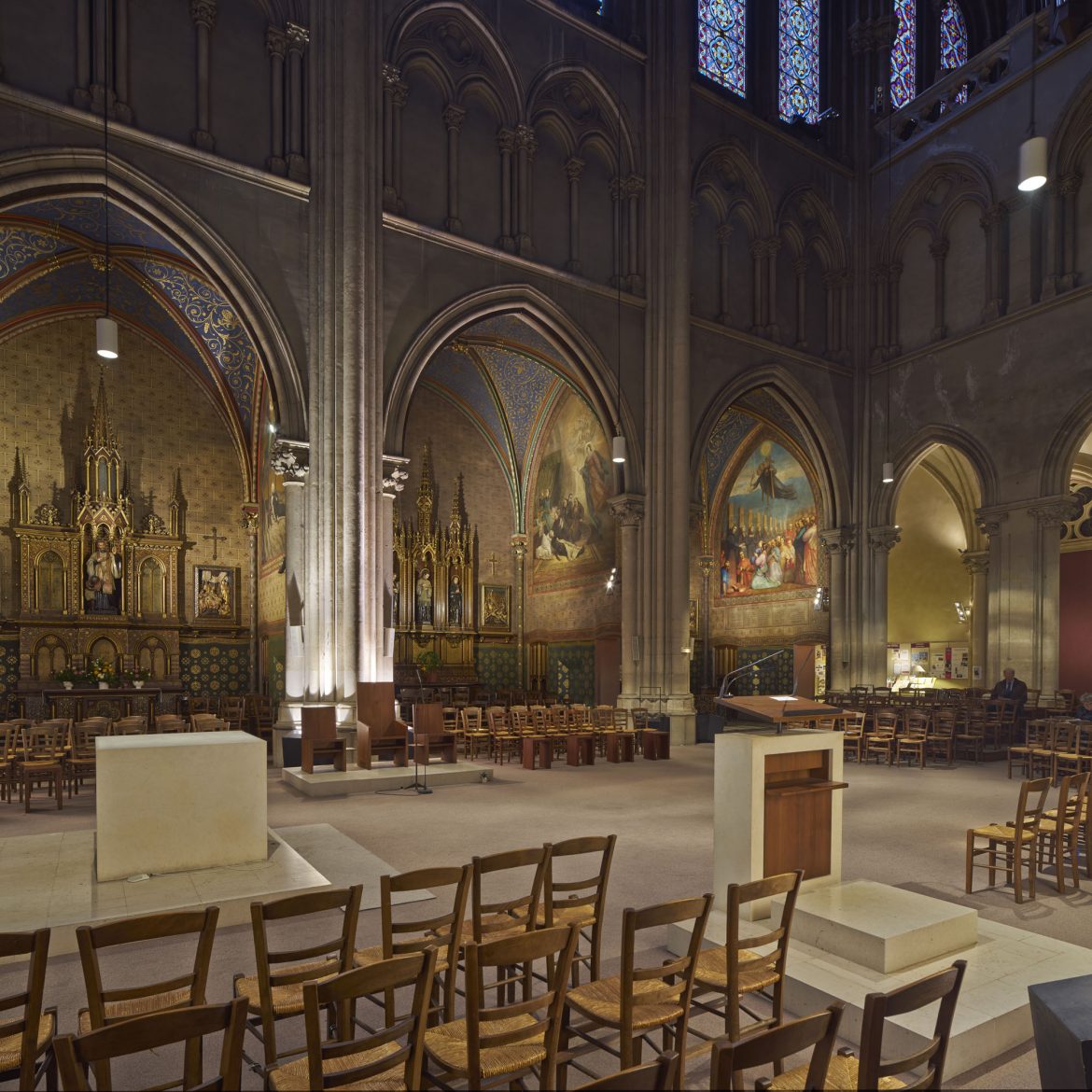 Réaménagement de l’église SaintIgnace à Paris 6e Chantiers du Cardinal