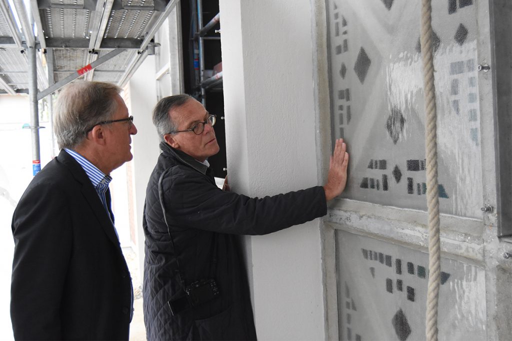 Jérôme Tolot (directeur des Chantier du Cardinal) et François Bévillard (architecte du projet)