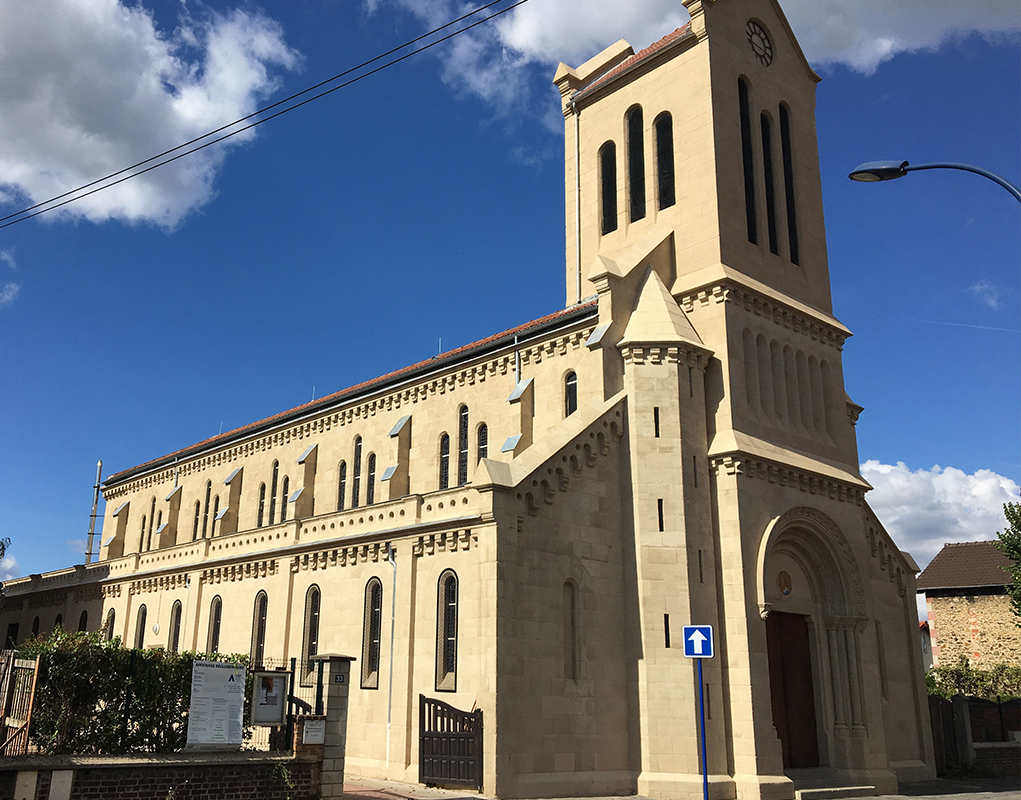 Rénovation de l’église Saint-Louis-du-Progrès à Drancy (93)