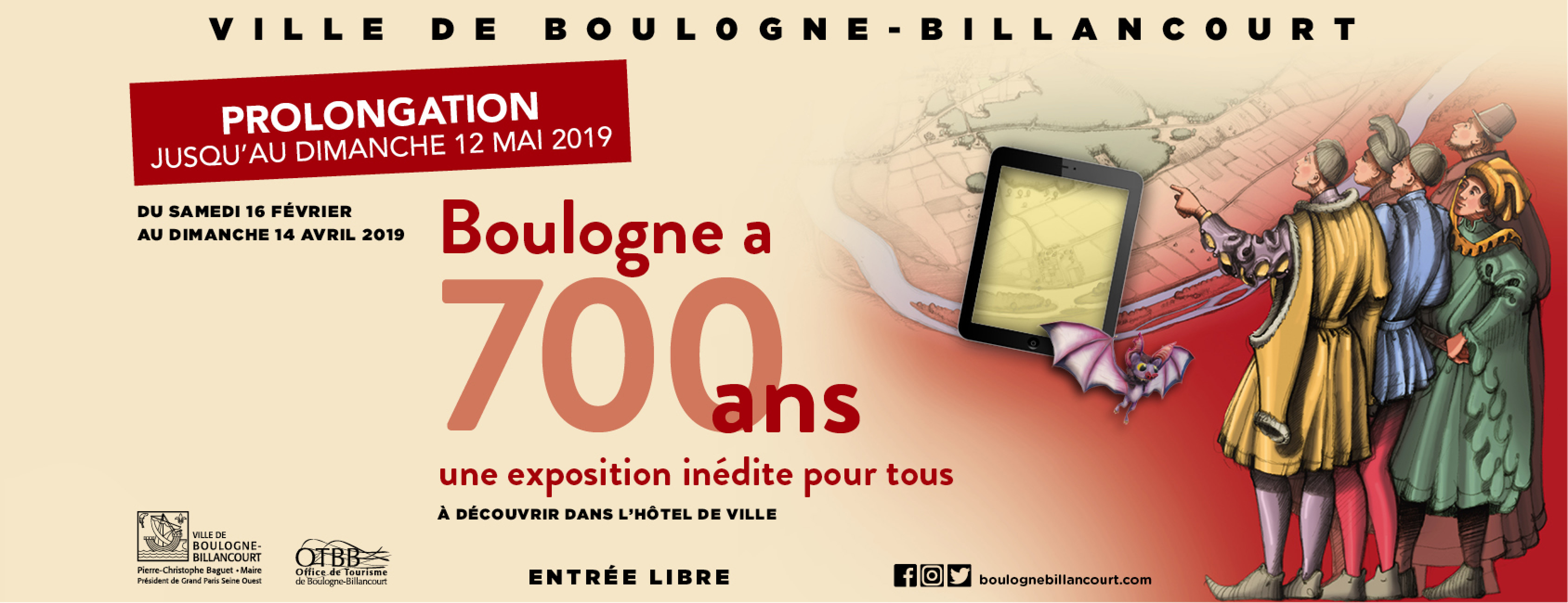 Exposition 700 ans de Notre-Dame de Boulogne