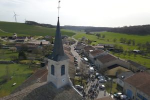 L'église de l'Invention-de-Saint-Étienne à Méligny-le-Petit (Meuse) a bénéficié d'une restauration d'un montant de 380 000 €.
