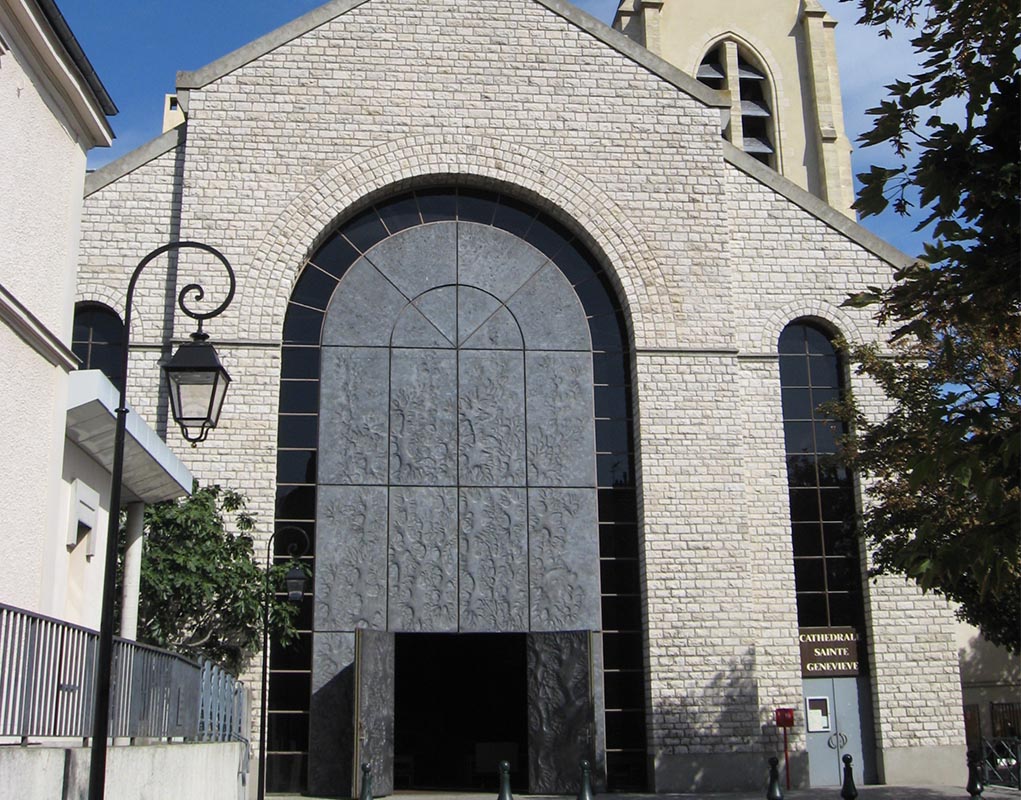 Report de la visite de la cathédrale Sainte-Geneviève de Nanterre