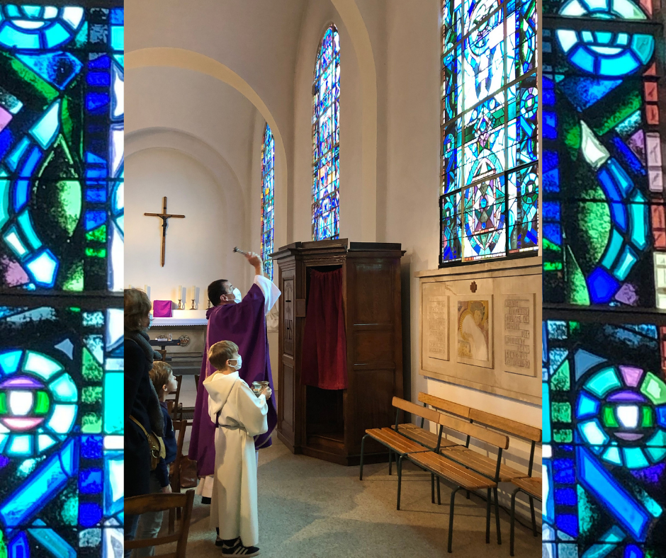 Colombes (92) : bénédiction des vitraux de l’église Sainte-Marie
