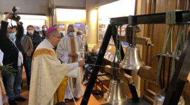 Trois cloches bénies pour Sainte-Cécile à Boulogne