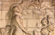 Saint-Gabriel (Paris 20ème) – Restauration d&rsquo;un relief dédié à Sainte-Cécile