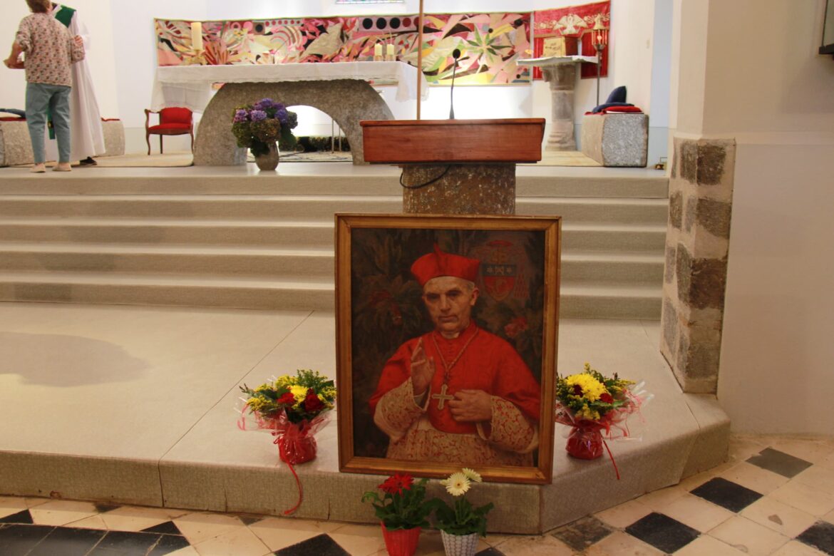 Le portrait du Cardinal Verdier à l'ambon