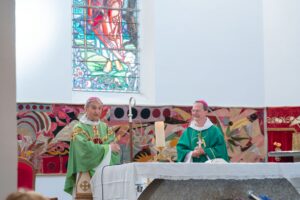 Mgr Soubrier et Mgr Meyer