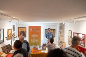 Stand des Chantiers du Cardinal au musée du Cardinal Verdier