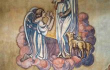 Fresque intérieure des béatitudes restaurées