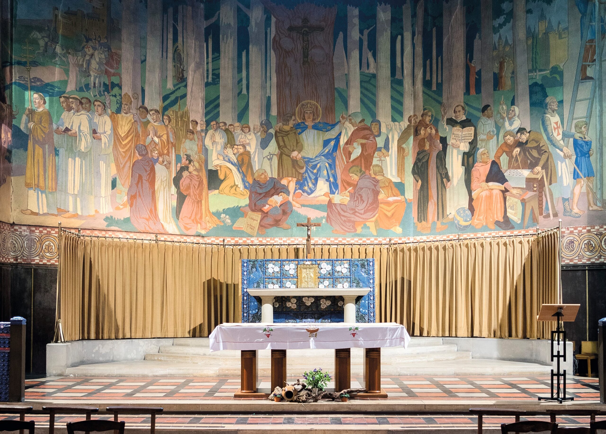 L'autel de Saint-Louis de Vincennes