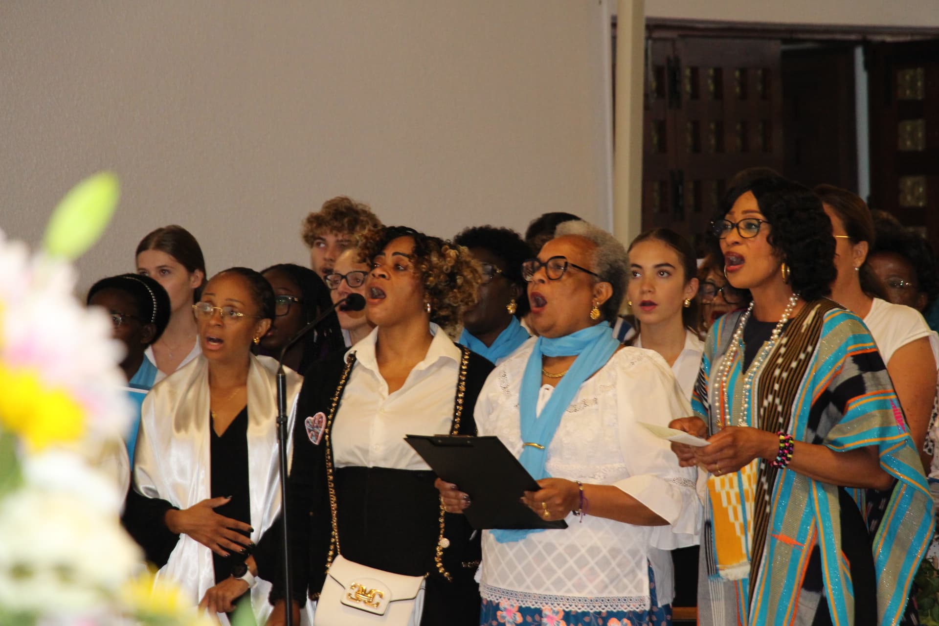 La chorale de Notre Dame des Noues