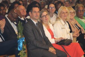 Xavier Melki, Maire de Franconville, et son épouse