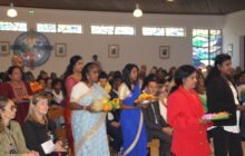 La procession de la communauté tamoule