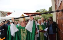 Réouverture de l'église Notre Dame des Noues par Mgr Bertrand