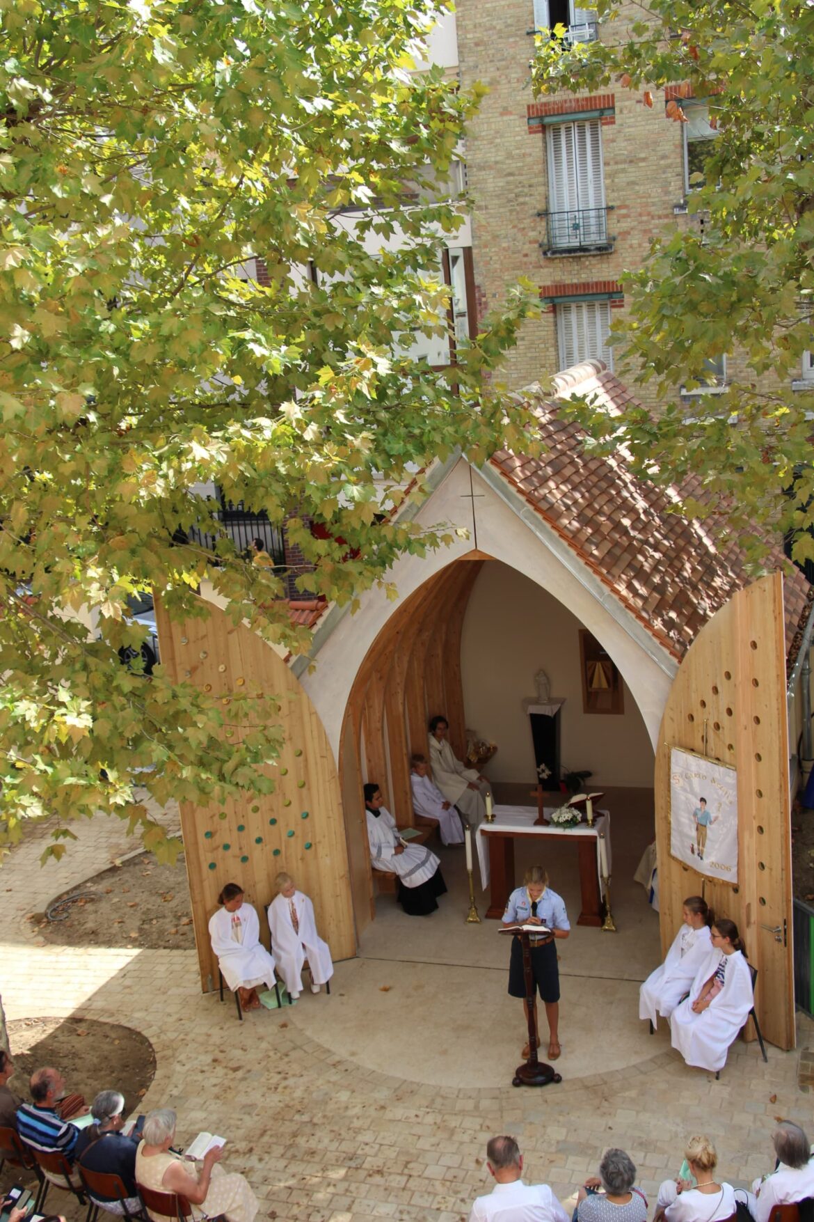 La première messe du nouvel oratoire Carlo Acutis