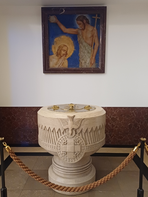 Composition dédiée au baptême du Christ du Sacré Coeur de Gentilly