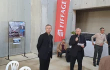 Mgr de Lisle et Mgr Nahmias, évêque de Meaux