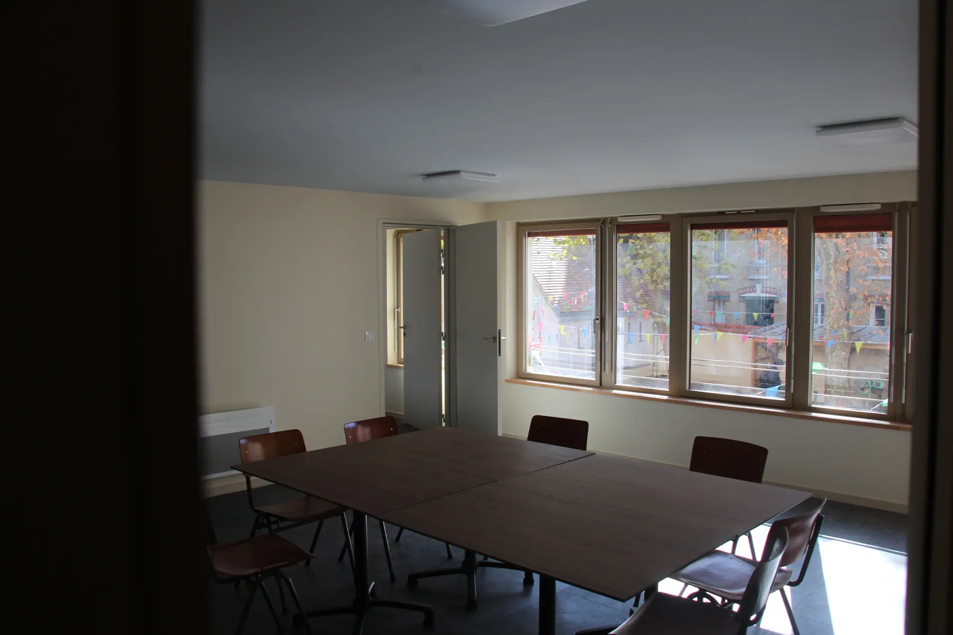 A l'étage, un espace est réservé pour les scouts de la paroisse Notre Dame de Boulogne