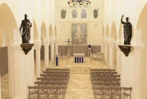 Vue intérieure du projet de Saint-Pierre Saint-Paul de Montreuil