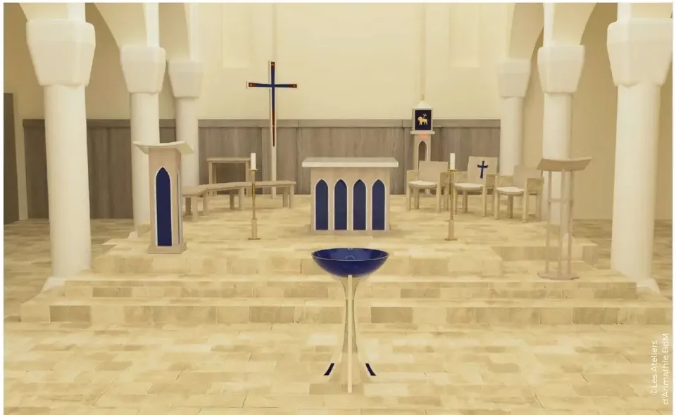 Le projet d'abside de Saint-Pierre Saint-Paul de Montreuil