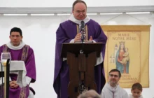 P. Gérard Pelletier, curé de la paroisse Saint-Colomban