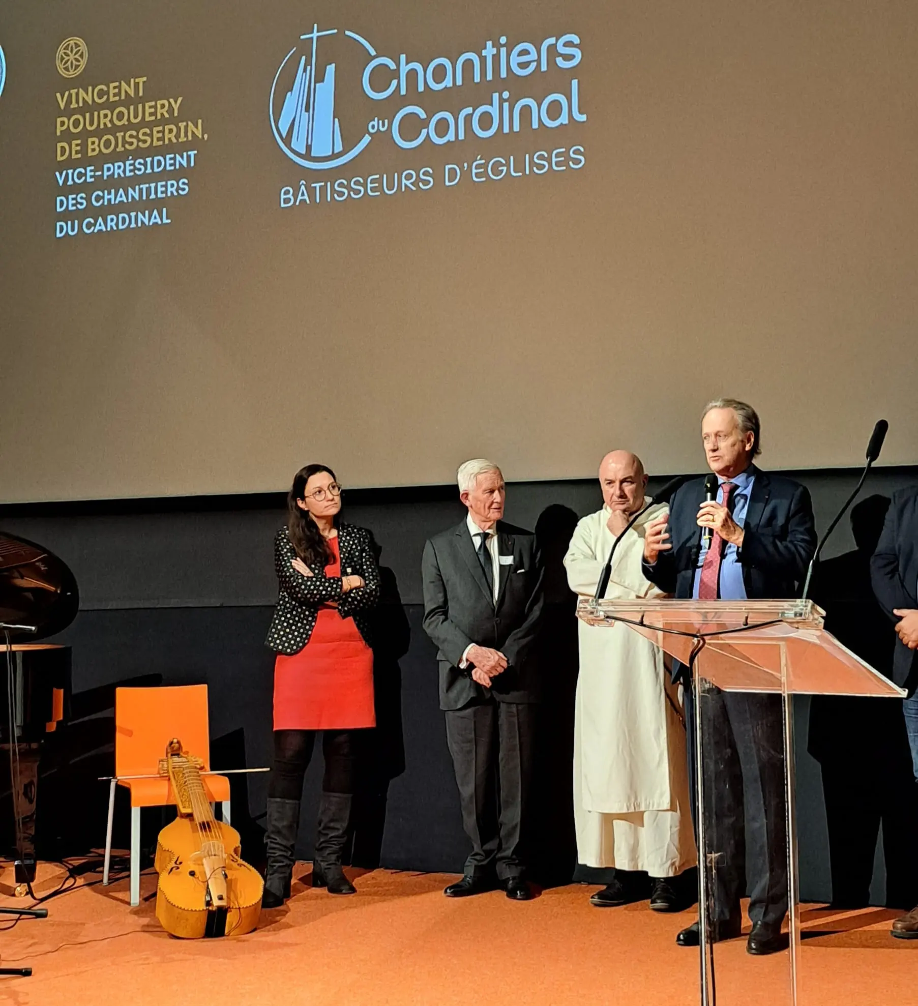 Vincent Pourquery de Boisserin, vice-président des Chantiers du Cardinal