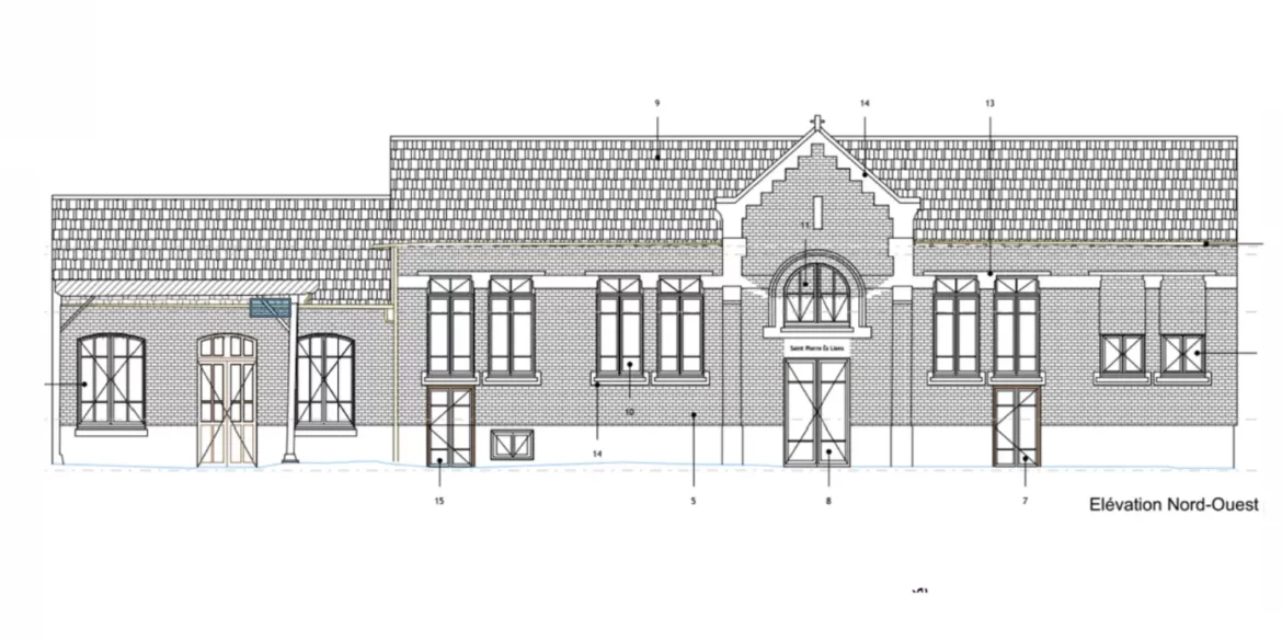 Vigneux-sur-Seine (91) – Rénovation des salles paroissiales de Saint-Pierre-ès-Liens