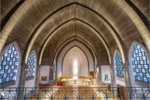 Vue sur le choeur de Saint Stanislas des Blagis
