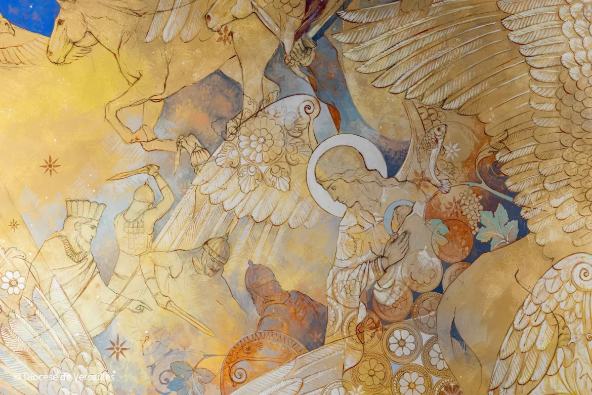 Détail du mural de Saint Joseph le Bienveillant - le Massacre des Innocents