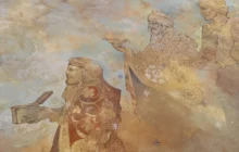 Fresque de Saint Joseph le Bienveillant - les rois mages
