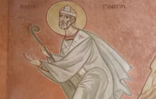 Fresque du baptistère - Saint Martin