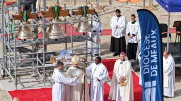 Baptême et accrochage des cloches de l’église Saint-Colomban (77)