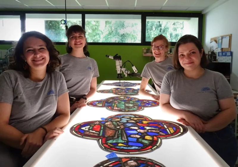 L'équipe de l'atelier Muranèse