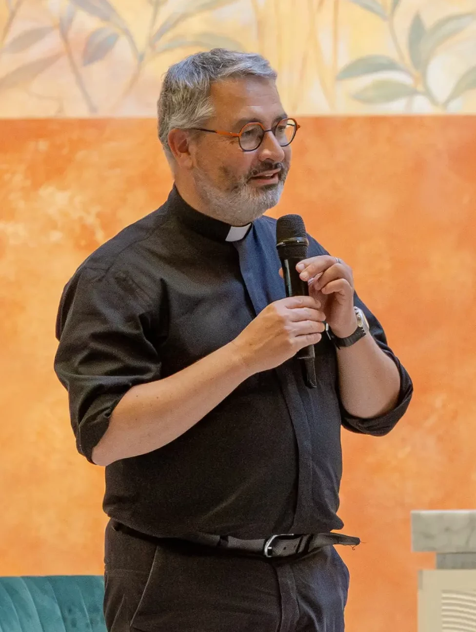 Père Benoît Chevalier, curé de la paroisse (DR).