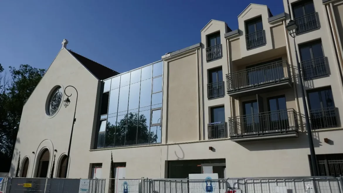Dernière ligne droite pour la nouvelle église Sainte-Bathilde de Chelles (77)